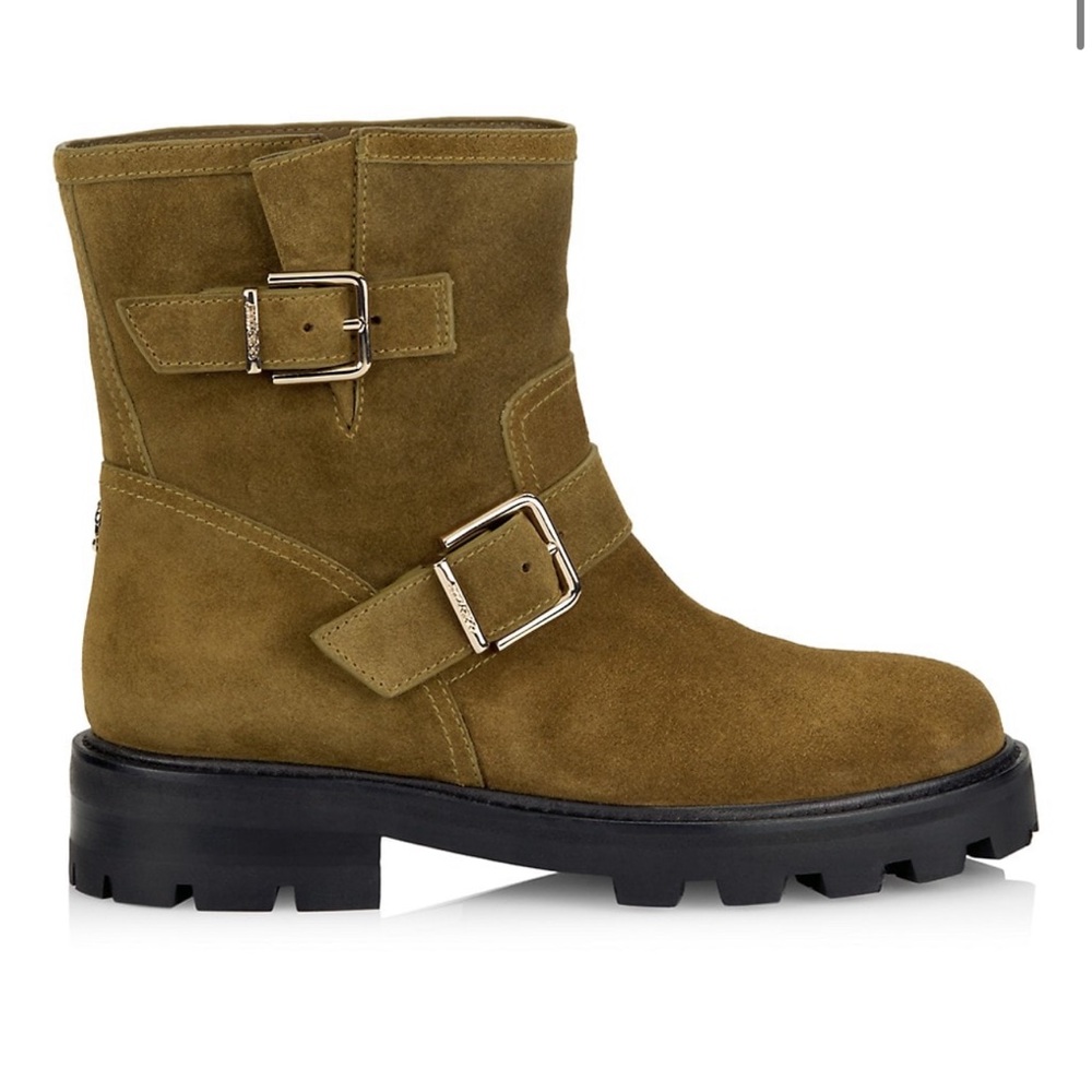 Jimmy Choo Youth II Suede Ankle Boots